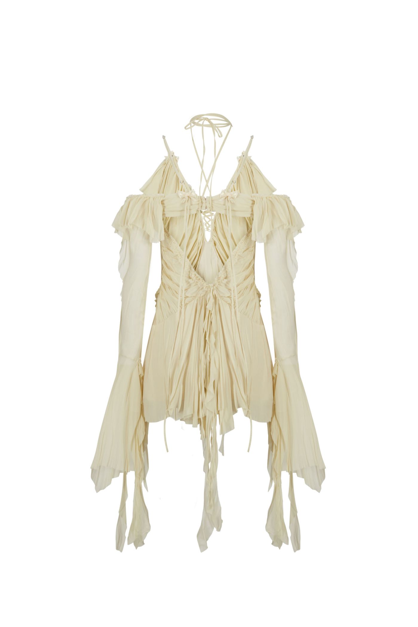 Venetia Ruffle Slip Mini Dress • Shop American Threads